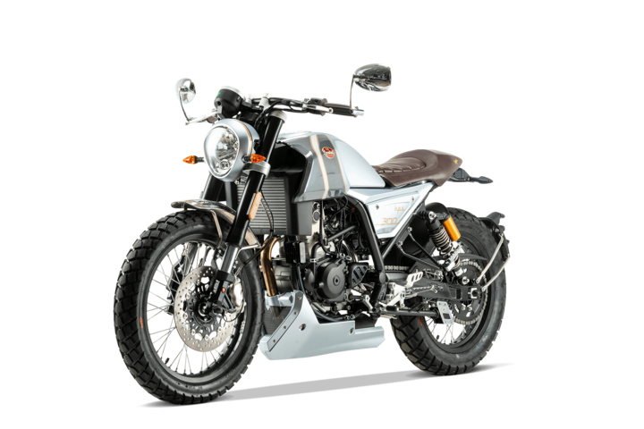 Bikes 300ccm - F.B Mondial HPS 300i ABS in silber | Ansicht 4