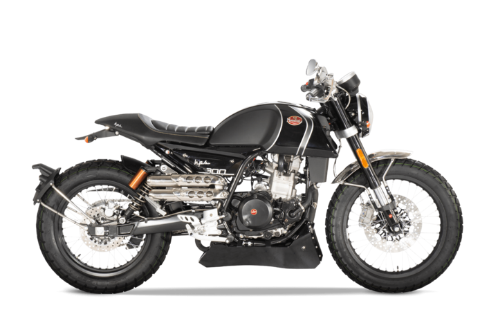 Bikes 300ccm - F.B Mondial HPS 300i ABS in black | Ansicht 1