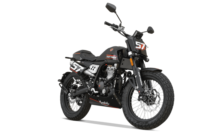 Bikes 125ccm - F.B Mondial FLAT TRACK 125i ABS in black | Ansicht 2