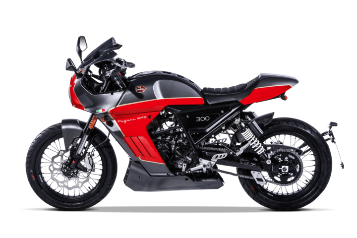 Bikes 125ccm - Mondial Sport Classic 125i ABS in red/gun barrel grey | Ansicht 5