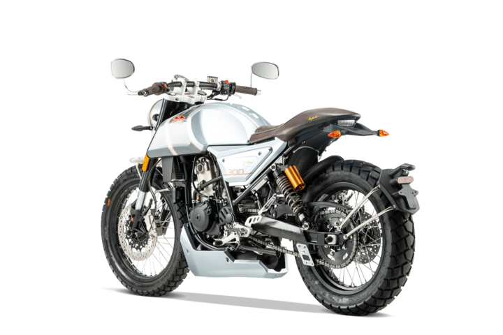 Bikes 300ccm - F.B Mondial HPS 300i ABS in silber | Ansicht 6