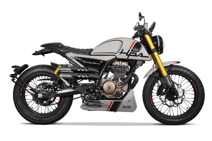 Bikes 125ccm - F.B Mondial HPS 125i ABS in grau | Ansicht 1