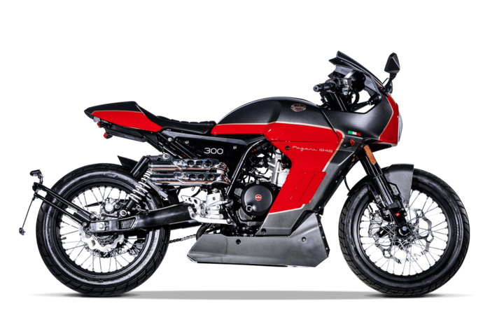 Bikes 125ccm - Mondial Sport Classic 125i ABS in red/gun barrel grey | Ansicht 1