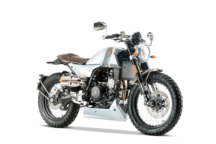 Bikes 300ccm - F.B Mondial HPS 300i ABS in silber | Ansicht 2