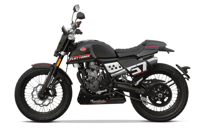 Bikes 125ccm - F.B Mondial FLAT TRACK 125i ABS in black | Ansicht 5